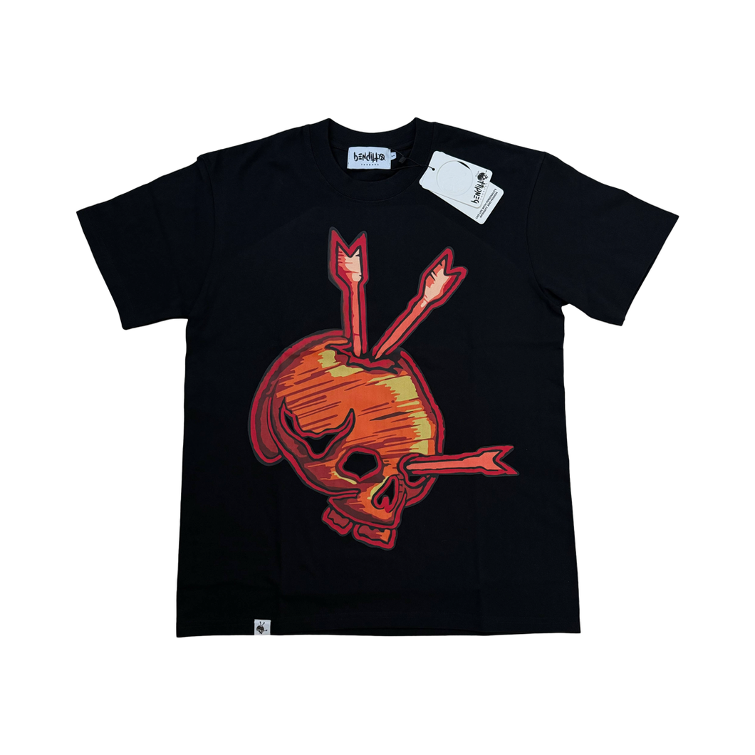 SKULL PATCH TEE (black)