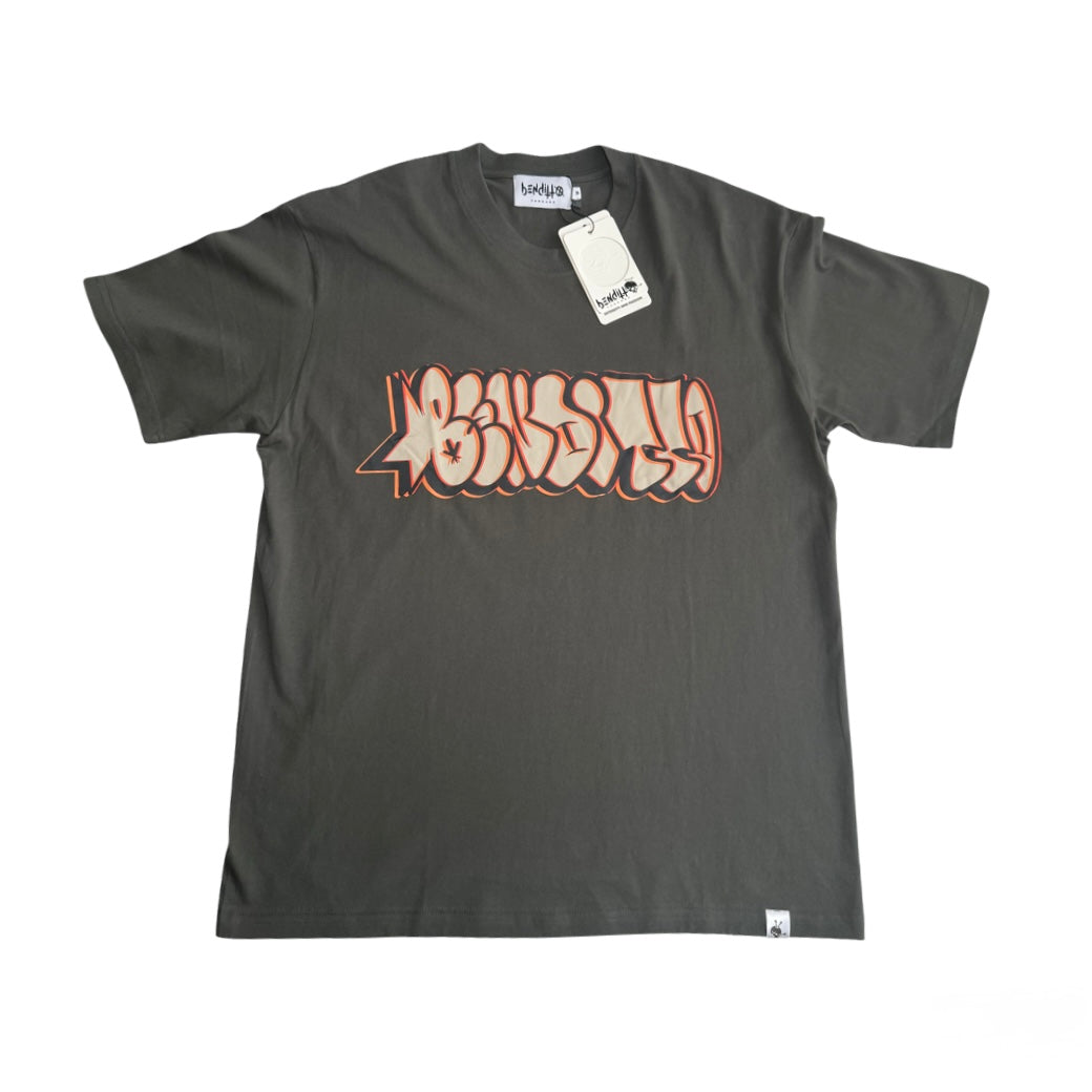 Benditto Graffiti T-shirt (drak gray)