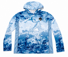 Load image into Gallery viewer, Benditto UV Rashguard Longsleeve Hooded / Face Mask (Treasure Hunter)

