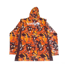 Load image into Gallery viewer, Benditto UV Rashguard Longsleeve Hooded / Face Mask (Orange)
