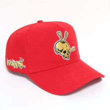 Load image into Gallery viewer, Benditto Hat (Red &amp; Gold)
