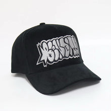 Load image into Gallery viewer, Benditto Corduroy Hat (Black / Chrome)

