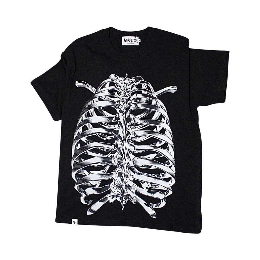 Benditto Ribs Tee (Black)