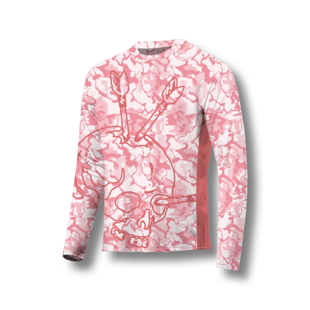 Mens Benditto Rashguard (coral)