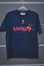 Load image into Gallery viewer, Benditto Logo Tee (navy / rose)
