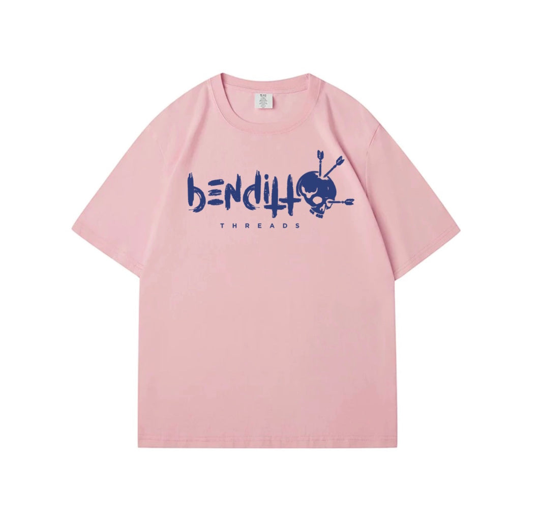 Benditto logo tee (pink)