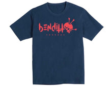 Load image into Gallery viewer, Benditto Logo Tee (navy / rose)
